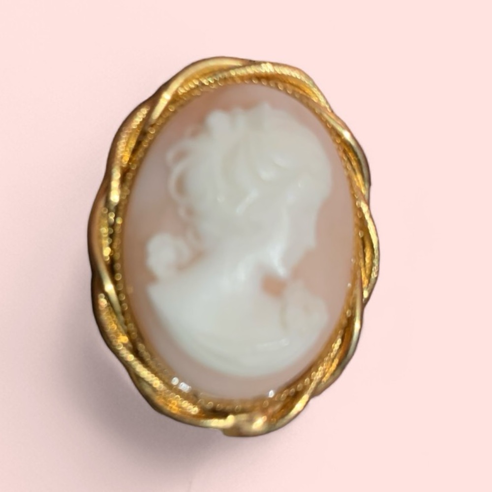Cameo Brooch